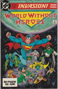 3 Invasion DC Comic Books # 1 2 3 Superman JLA Wonder Woman Green Lantern AH9
