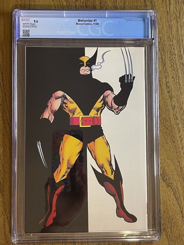 Wolverine #1 CGC  9.6  Marvel 1st App Patch