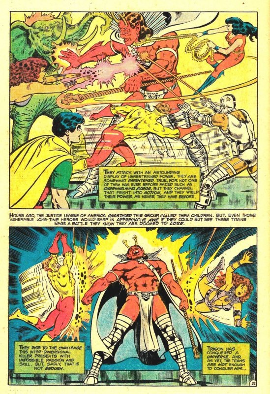 THE NEW TEEN TITANS #5 (Mar1981) 8.0 VF Marv Wolfman! Curt Swan! 1st TRIGON!