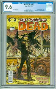 The Walking Dead #1 (2003) CGC 9.6! 1st Appearance of Rick Grimes!