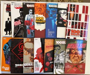 100 BULLETS TPB Vol 1-13 Complete + BROTHER LONO VERTIGO COMICS GRAPHIC NOVELS