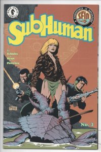 SUBHUMAN #3, NM-, Mark Schultz, Dark Horse, 1999 more Indies in store