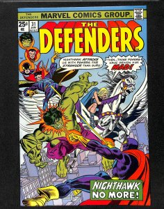 Defenders #31 VF- 7.5