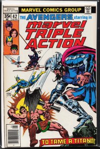 Marvel Triple Action #42 (1978) The Avengers