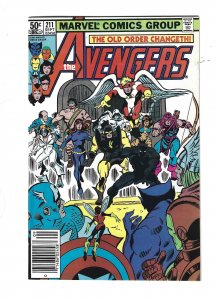 The Avengers #211 (1981) abc