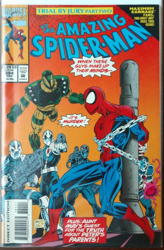 The Amazing Spider-Man #384 (NM)(1993)