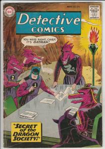Detective Comics #273 (Nov-59) VG/FN+ Mid-Grade Batman