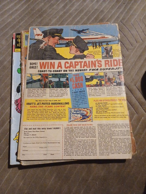 Walt Disney's Comics And Stories 7 Issue Silver Bronze Age Comics Lot Run Set...