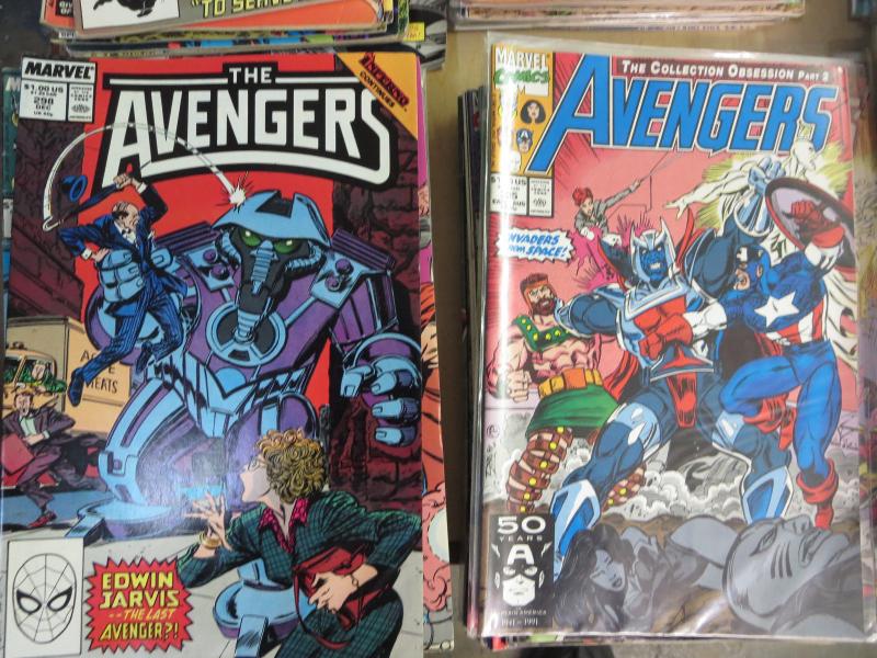 AVENGERS Starter Lot 120 1987-1997 Byrne Simonson Buscema 1-shots minis WYSIWYG