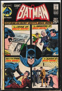 Batman #233 (1971) Batman and Robin