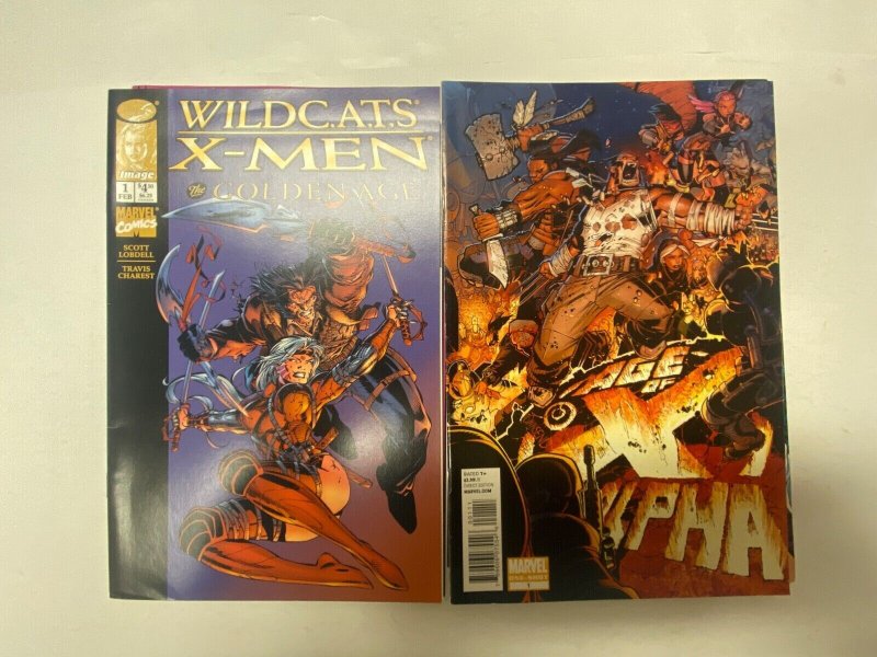4 MARVEL comic books Exodus X-Men 2099 #Wildcats X-Men #1 Age of X Alpha 38 KM11