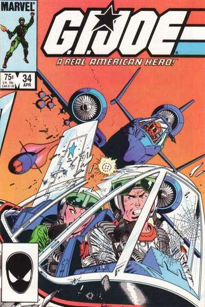 G.I. Joe: A Real American Hero (1982 series) #34, Fine- (Stock photo)