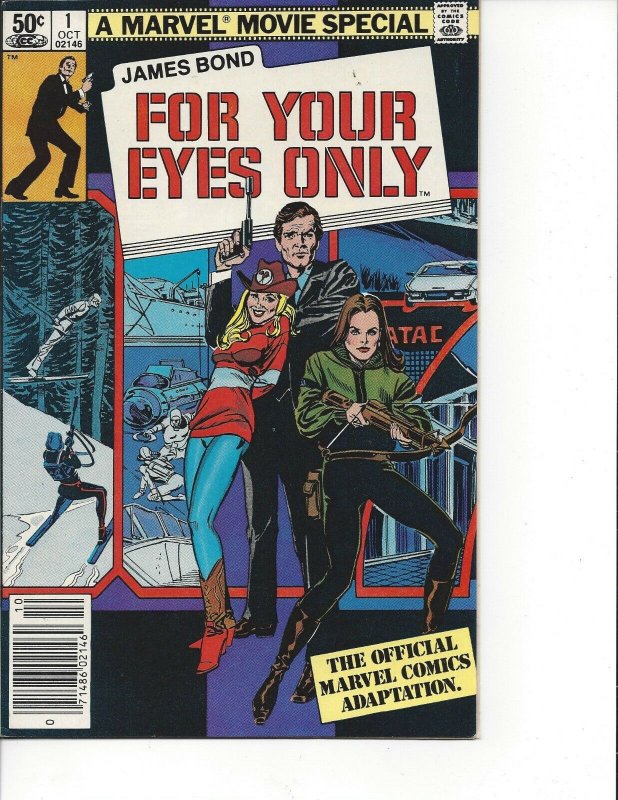 Marvel Comics Group! James Bond: For Your Eyes Only! Issue 1! 