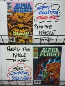 ALPHA FLIGHT (1983-1994) 9-10  Blood Battle Byrne