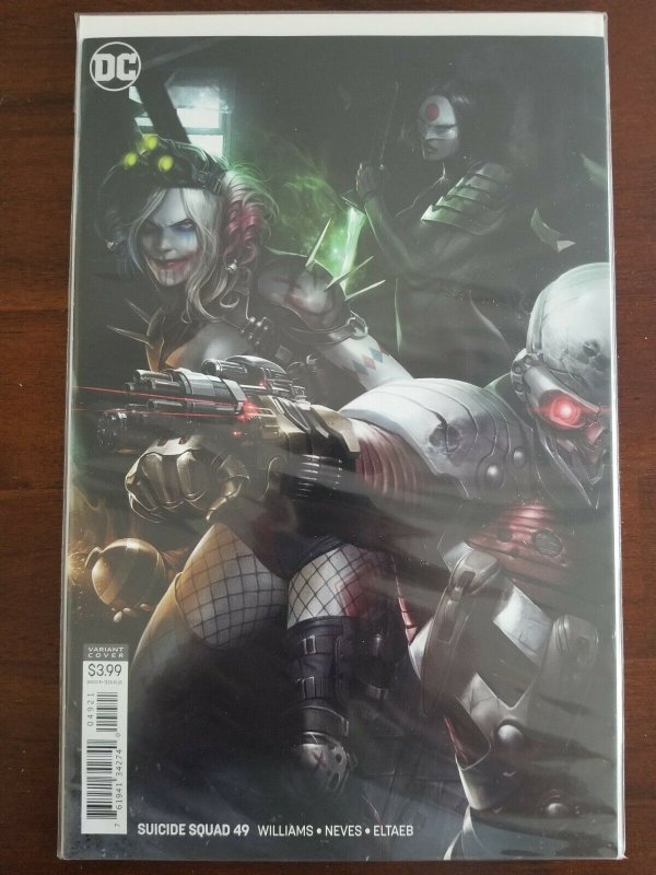 Suicide Squad 49 NM Francesco Mattina Variant Cover DC $4 Bin Dive Combined Ship 