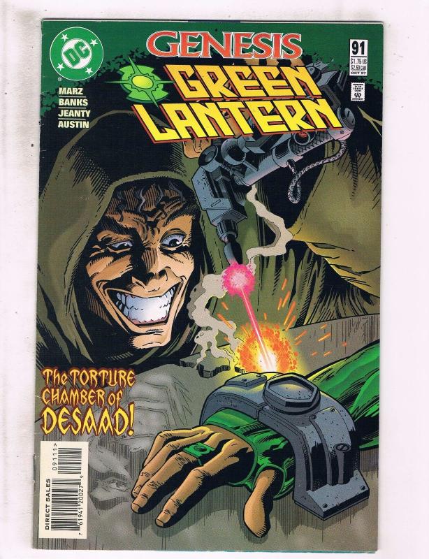 Lot of 4 Green Lantern DC Comic Books #11 34 87 91 J127