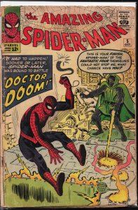 The Amazing Spider-Man #5 GD Condition