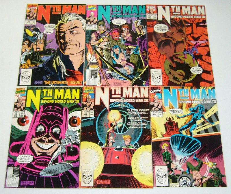 Nth Man: the Ultimate Ninja #1-16 FN/VF/NM complete series larry hama galactus?!