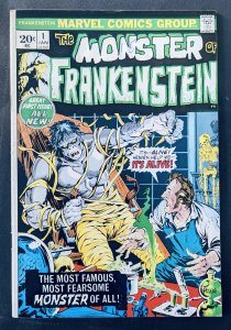 Frankenstein's Monster #1  (1973)