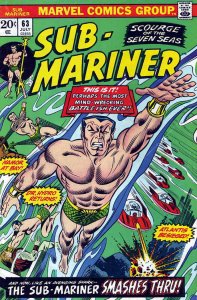 Sub-Mariner, The (Vol. 2) #63 FAIR ; Marvel | low grade comic July 1973 Namor