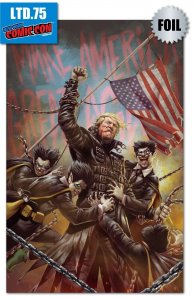 Donald Who Laughs vs Dark Brandon NYCC 2024 Exclusive RAW/FOIL SET W/COA