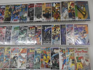 Huge Lot of 140+ Comics W/ Flash, Superman, Batman Avg. VF Condition.