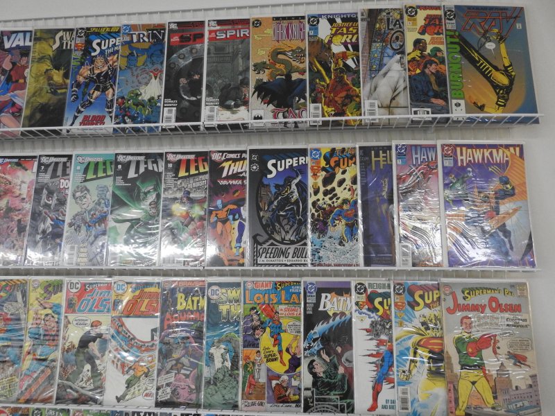 Huge Lot of 140+ Comics W/ Flash, Superman, Batman Avg. VF Condition.