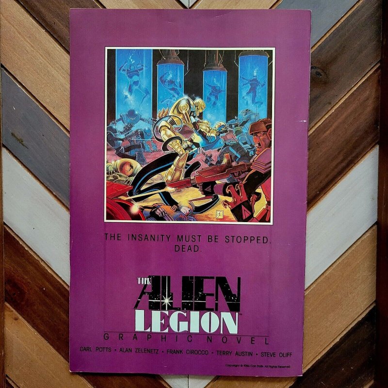 The ALIEN LEGION #18 (Epic/Marvel 1987) HIGH GRADE Verdict!