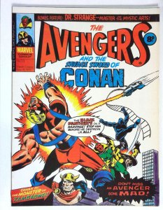 Avengers (UK) #113 (1975) Conan Black Panther Marvel FN/VF