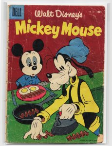 Mickey Mouse #46 (1956) Mickey Mouse