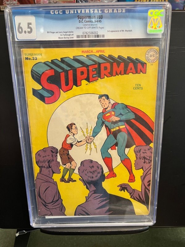 Superman Vol.1 #33 CGC 6.5
