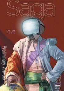 Saga (Image) #5 (2nd) VF/NM; Image | we combine shipping