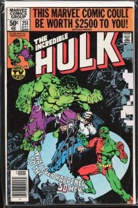 The Incredible Hulk #251 (1980) Hulk