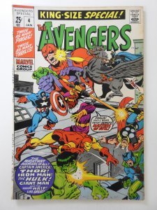 The Avengers Annual #4 (1971) Awesome Read! Sharp VF Condition!