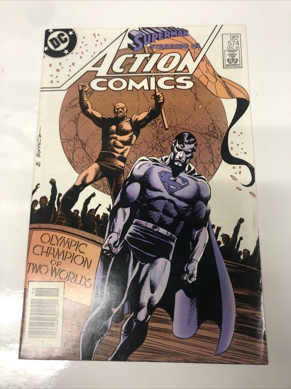 Action Comics (1985) # 574  (NM) Canadian Price Variant • CPV • Craig Boldman