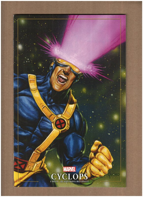 X-Men #4 Marvel 2021 CYCLOPS Joe Jusko Marvel Masterpieces Variant VF/NM 9.0