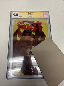 Faust (2012) # 15 (CGC 9.8 SS) Signed & Sketch Tim Vigil * Census = 1