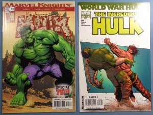 Lot of 21 Incredible Hulk 2nd Series Comics Deadpool Spider-Man