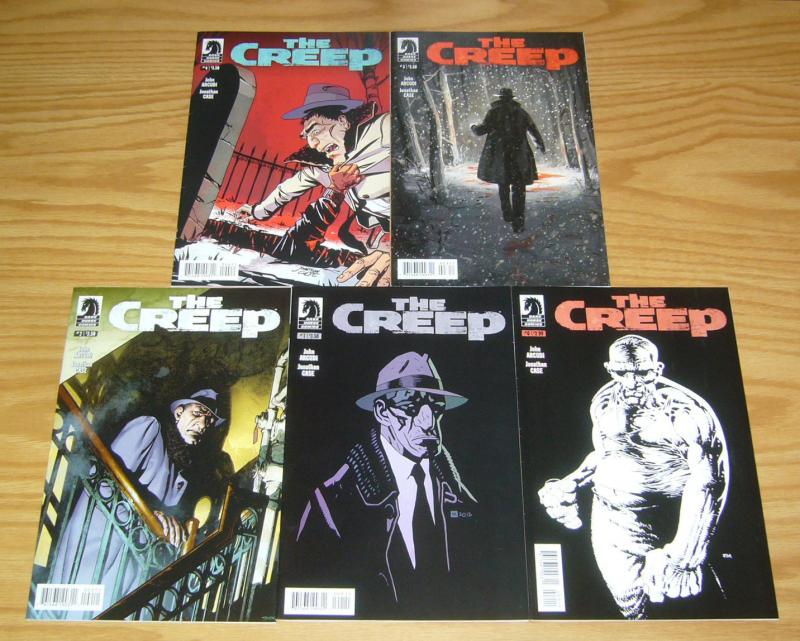 the Creep #0 & 1-4 VF/NM complete series - private eye pulp story - frank miller