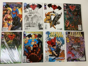 Superman Batman Variant Comic Lot 13 Diff 8.0 VF