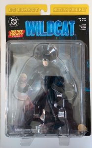 (2000) DC Direct JUSTICE SOCIETY OF AMERICA WILDCAT Action Figure! MOC! Rare