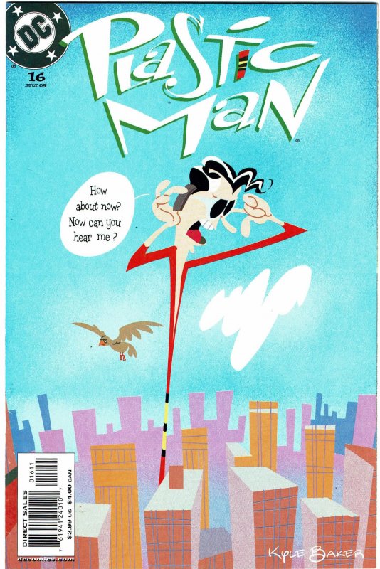 Plastic Man #16  (2003) Kyle Baker NM