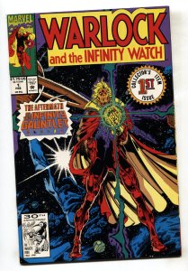 WARLOCK AND THE INFINITY WATCH #1--1992--Marvel--First issue--comic book