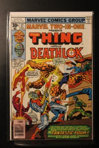 Marvel Two-in-One #27 British Variant (1977)