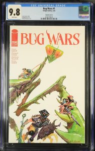BUG WARS #1 IMAGE COMICS 2024 1:50 MATIAS BERGARA VARIANT CGC 9.8 NM