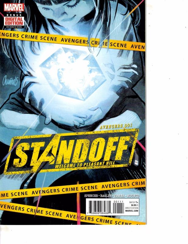 Lot Of 2 Comic Books Marvel Standoff #1 and Bonus Digital Edition  ON10