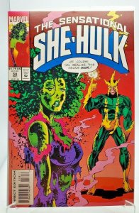 Sensational She-Hulk #58 (Marvel) (1993) - MOON KNIGHT/ELECTRO Appearance- NM+ 