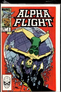 Alpha Flight #4 (1983) Alpha Flight