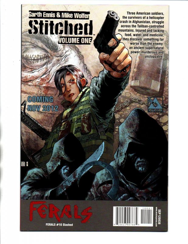 Ferals #10 Slashed Variant - Werewolves - Avatar - NM