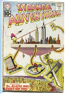 Strange Adventures #134 1961- NYC cover- DC Sci-fi Silver Age 